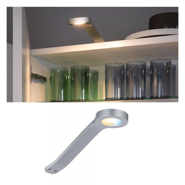 Paulmann Clever Connect LED-spot Mike Tunable White 2W Chroom mat | 4000870999509