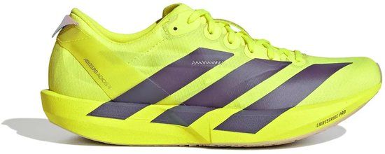 Adidas Adizero Adios 9 Hardloopschoenen Geel EU 38 2/3 Vrouw
