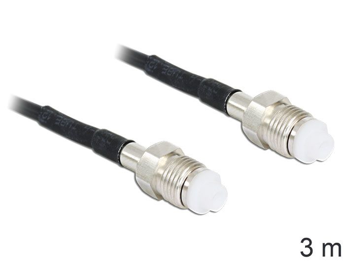 DeLOCK 88594 - 3m Kabel - Zwart