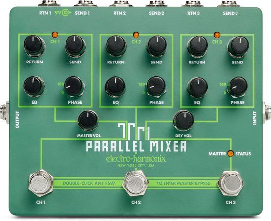 Electro Harmonix Tri Parallel Mixer - Effect-unit voor gitaren