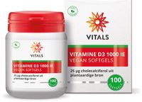 Vitals Vitamine D3 1000 IE - 100 softgels