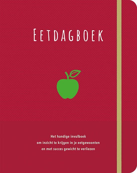 Deltas Eetdagboek - Hardcover - Bordeauxrood