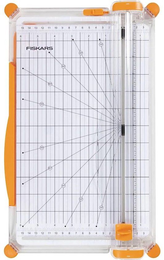 Fiskars SureCut Snijmachine - Papier - A4 - 30 cm - Oranje