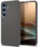 Spigen Liquid Air Hoesje Geschikt voor Samsung Galaxy S25 - Back Cover Flexibel TPU Grijs