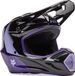 Fox V3 Spire Motorcross helm voor jongeren - Zwart/paars