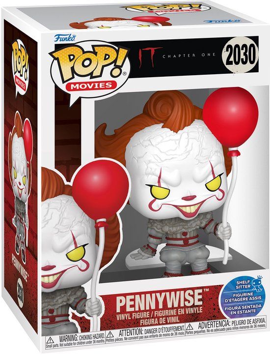 Funko IT Pennywise (Pop! Movies) vinylfiguur 2030 Unisex