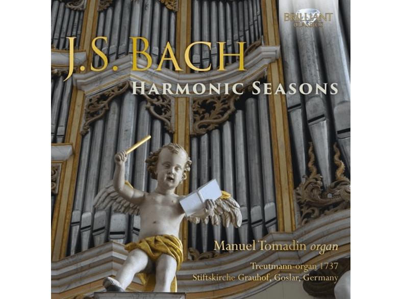 Brilliant Manuel Tomadin - J.S. Bach: Harmonic Seasons CD