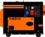 Monster Shop Monster Group BV Stille dieselgenerator - zwart/oranje - 20l - gesloten frame