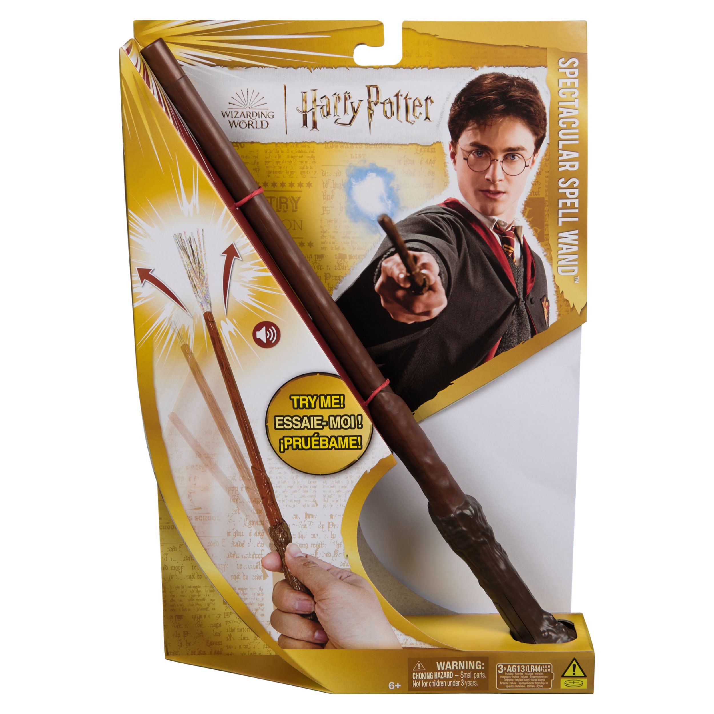 Spin Master Wizarding World Harry Potter Spectacular Spell Magic Wand
