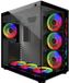 MRED M.ED Boîtier PC Gaming Crystal Sea RGB - Blanc