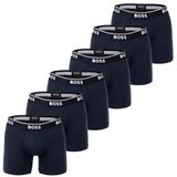 BOSS Boxershorts BoxerBr 3P Power Set van 6, donkerblauw, maat M