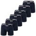 BOSS Boxershorts donkerblauw / wit