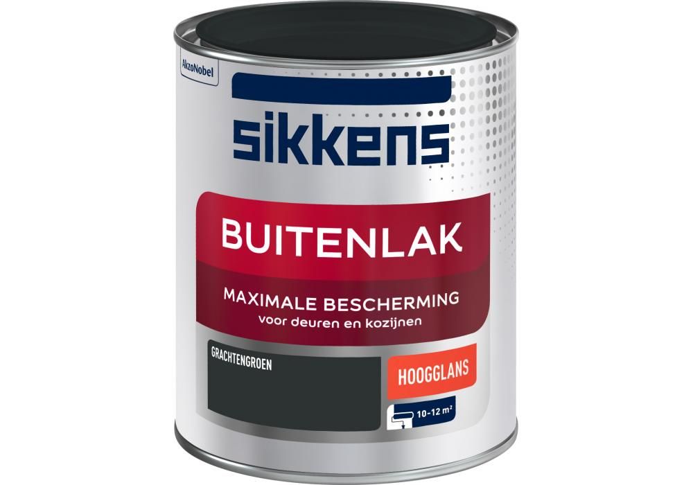 Sikkens BUITENLAK HOOGGLANS GRACHTENGROEN 0