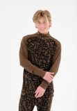 SLOPE Pullover Rei Heren Zwart-bruin Polyester