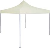 vidaXL Partytent 291 x 291 x 315 cm crèmekleurig Oxford stof