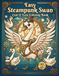 Easy Steampunk Swan: Cute & Easy Coloring Book