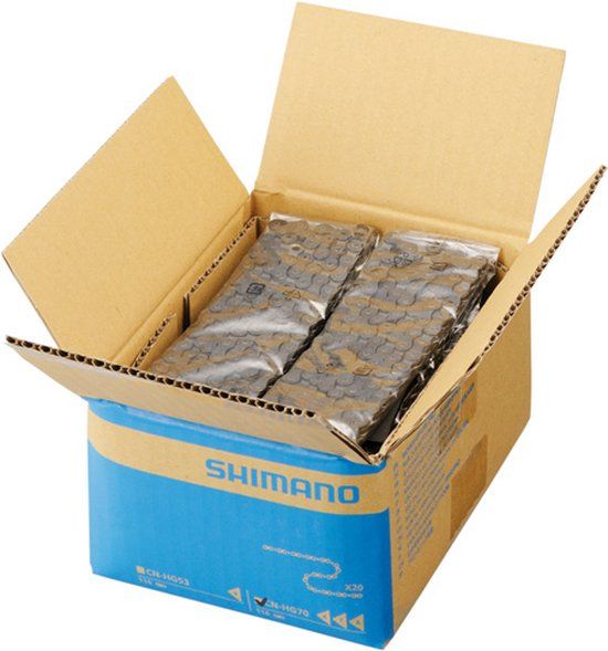 Shimano HG71 - 6/7/8 speed ketting - 116 Schakels - Werkplaatsverpakking (20 stuks)