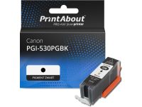 PrintAbout Inktcartridge PGI-530PGBK Pigment zwart geschikt voor Canon
