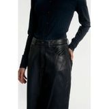 Aaiko high waist barrel broek - zwart