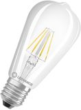 LEDVANCE LED CLASSIC EDISON DIM CRI 90 S 5.8W 927 Klar E27