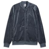 PUMA Essentials Elevated relaxed trainingsjack van velours voor Heren, Blauw, Maat XXL