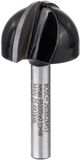 Bosch PRO halfrond frees (voor Zachthout, Hardhout, Ø 25,4 mm, Professional Accessoires Handbovenfrees, Kantenfrees)