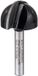 Bosch PRO halfrond frees (voor Zachthout, Hardhout, Ø 25,4 mm, Professional Accessoires Handbovenfrees, Kantenfrees)