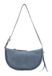 FREDsBRUDER Leren schoudertas Carry Me Cool Midi Shoulder Bag Denim Blue Lichtblauw