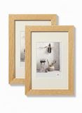 Walther Design Home Ho824Hd Fotolijsten, Naturel, 18 X 24 Cm, Houten Frame, Verpakking Van 2