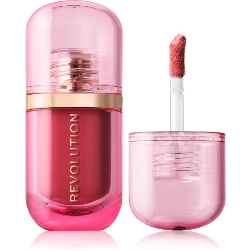 Revolution Superdewy Liquid Blush Burst - Strawberry Milkshake Cool Pink