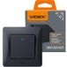 Videx Binera interrupteur LED, noir, IP20, 250V