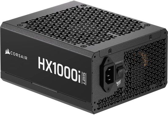 Corsair HX1000i Shift - Interne Voeding - 1.000W - Cybenetics ETA Platinum - 230V - Volledig modulair