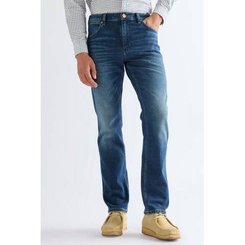 Wrangler Greensboro straight leg jeans stormforge blue