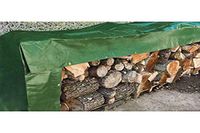 Werkapro Multifunctioneel zeil, zwart en groen, 240 g/m², 1,5 x 6 m