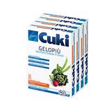 Cuki Gelopiù Kleine Vrieszakken met 7 lagen - 17 x 22 cm - 0,7 L - 4 verpakkingen van 40 stuks