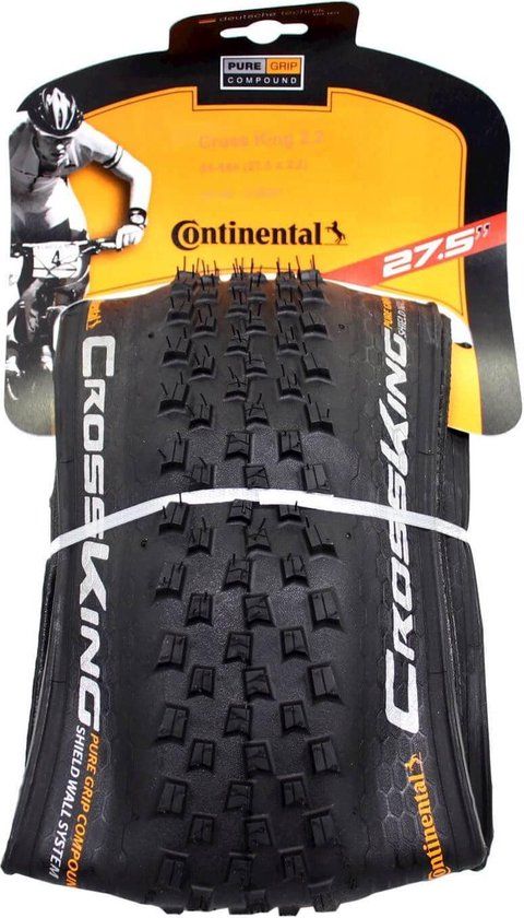 Continental Cross King II Performance 2.2 Folding Tyre - 27.5x2.20" - Black
