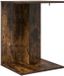 vidaXL Bijzettafel Rook Eiken 45 x 40 x 62,5 cm Bewerkt hout