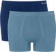 Sloggi Retro Pants GO Smooth Short Herenondergoed (2 stuks), Meerdere kleuren 3, XXL