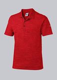 BP Poloshirt voor dames en heren 1712-232 Space Rood XL
