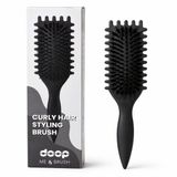 doop - Me & Brush Curly Hair Styling Brush Zwart