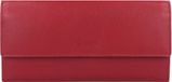 Esquire Leren Portemonnee RFID Wallet With Flap Red Rood