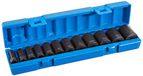 Grijs Grey Pneumatic 1213SD Standaard halfdiepe dopsleutelset, 12-delig