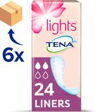 Tena lights by - Normal - inlegkruisjes - 144 stuks