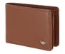 Golden Head Leren portemonnee Polo RFID Protect Minischeintasche 1196 Cognac bruine