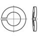 TOOLCRAFT 1060489 Veerring Binnendiameter: 8.1 mm DIN 128 RVS 1000 stuk(s)