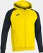 Joma Academy IV Jas Met Kap Heren - Geel / Zwart | Maat: 2XL