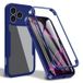 Apple Étui iPhone 17 Pro - Série 360 Protection - Bleu / Clair