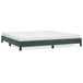 VidaXL Bedframe 200x200 cm Fluweel Donkergroen