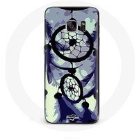 Maniacase Hoesjes voor Samsung Galaxy S7 Dream Catcher in grijs en zwart