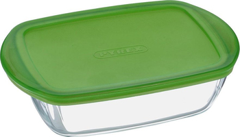 Pyrex Cook & Store - Rechthoekige vershouddoos - 1.1 liter - Transparant